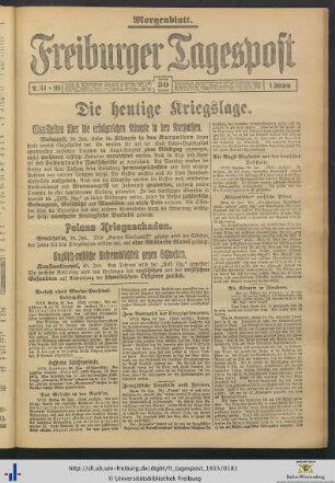 30.01.1915 (Morgenblatt)