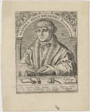 Bildnis des Ioannes Bugenhagius