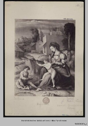 Madonna mit Kind und dem jungen Johannes Baptista