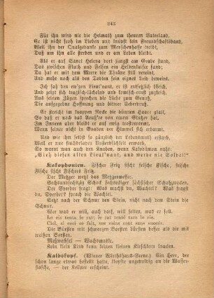 Kalbskopf.