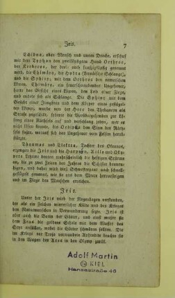 [Hellenische Goetter]