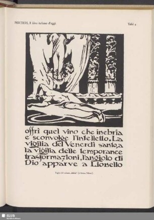 Tafel 4: Bertieri, Il libro italiano d'oggi