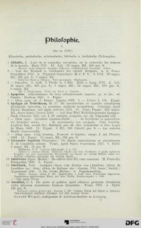 Philosophie (Nr. 1-942)