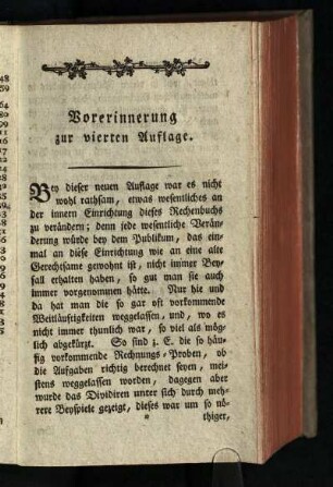 Vorerinnerung zur vierten Auflage