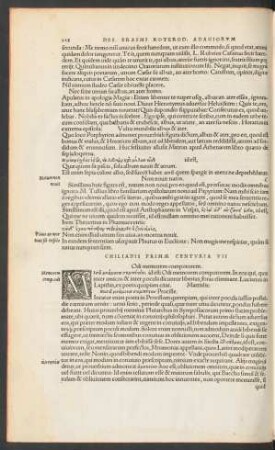 Chiliadis Primae Centuria VII