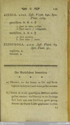 Die Buchstaben bemerken