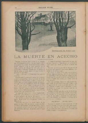 La muerte en Acheco - Investigaciones de Arsenio Lupin