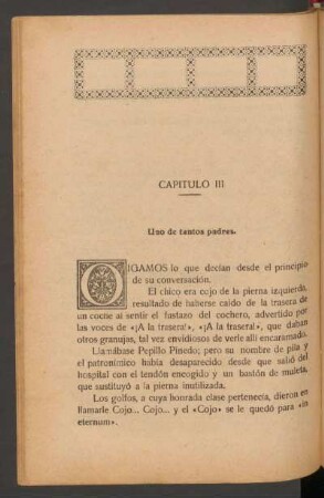 Capítulo III - Uno de tantos padres.