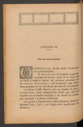 Capítulo III - Uno de tantos padres.