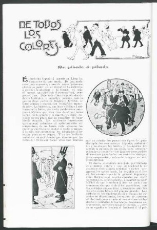 De todos los colores : De sábado á sábado