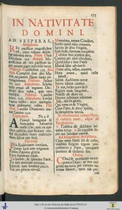 In Nativitate Domini.