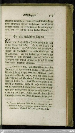 Ein und sechzigstes Kapitel
