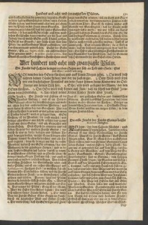 Der hundert und acht und zwantzigste Psalm
