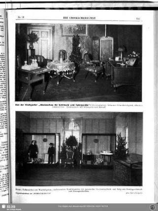 Von der Stuttgarter "Modeschau für Schmuck und Tafelgeräte"