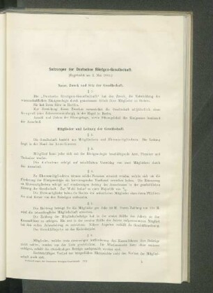 Satzungen der Deutschen Röntgen-Gesellschaft.