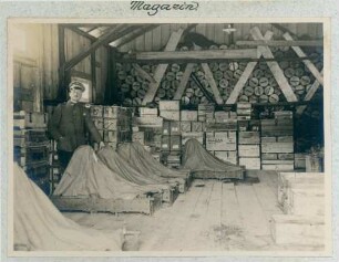 Foto des Magazins der Nahkampfmittelfabrik Efringen