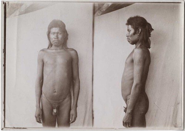 Type photograph of the Kayapó Kuriawá