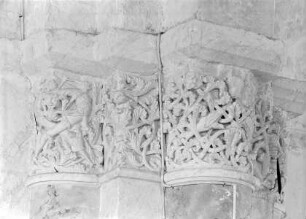 Darstellung von Ranken und Tieren