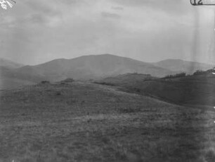 Berglandschaft : Die hügelige Landschaft Ruandas