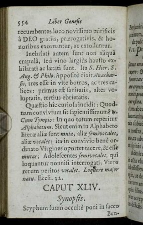 Caput XLIV. - Caput XLVII.