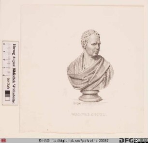Bildnis Walter Scott (1820 Sir)