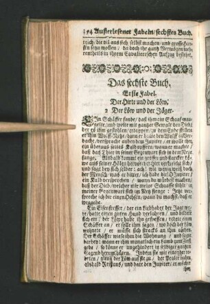 Das sechste Buch.