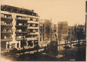 BBC (Brown, Boveri & Cie), Mannheim Bürohaus Augustaanlage: Nach Kriegszerstörung