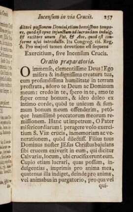 256-269, Incensum in via Crucis.