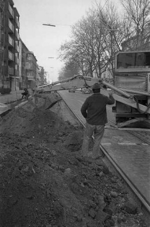 Ausbau der westlichen Straßenseite der Rüppurrer Straße
