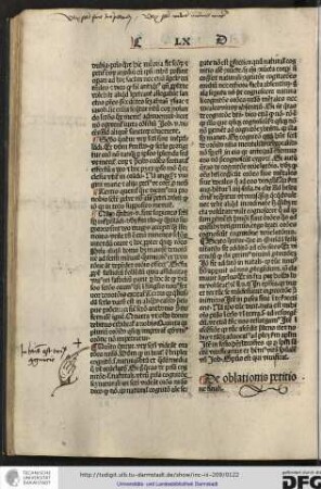 De oblatione petitione finali.