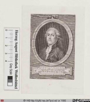 Bildnis Alexandre-Théodore-Victor de (comte) Lameth