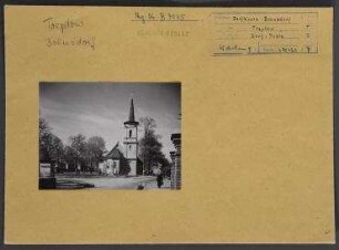Dorfkirche Bohnsdorf. Berlin, Treptow, OT Bohnsdorf, Dorfplatz 1