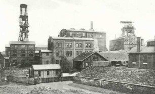 Tagesanlagen des Steinkohlenbergwerks Ver. Helene und Amalie, Essen-Altendorf