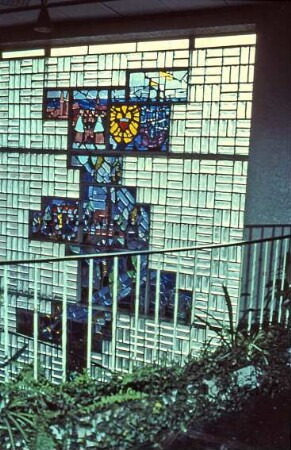 Klaus-Groth-Schule: Glasmosaik (Siegfried Assmann)