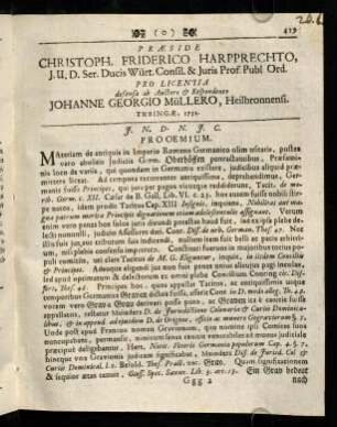 419-431, Proemium. - Thes. XII.