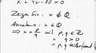 04B.5 rationale Zahlen, periodische Dezimalbrüche, algebraische Gleichungen