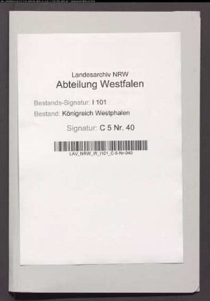 Etat von den Revenuen des Küsterdienstes zu Hartum