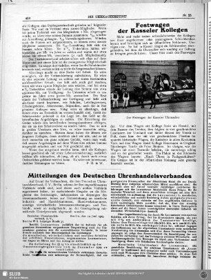 Festwagen der Kasseler Kollegen
