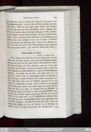 Schleiermacher an Blanc. Berlin, d. 4. April 1815.