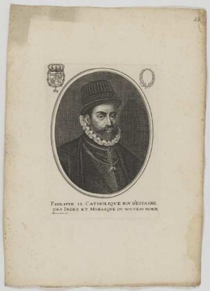 Bildnis des Philippe II., König von Spanien
