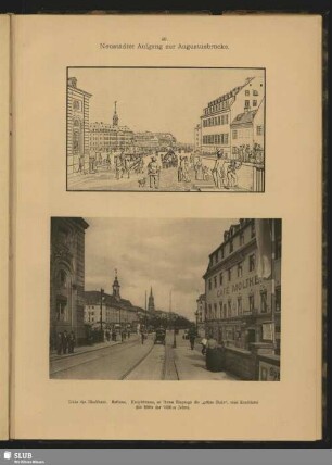 Neustädter Aufgang zur Augustusbrücke