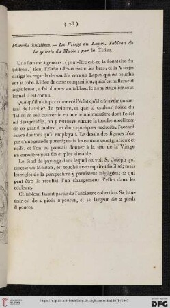 Planche huitième