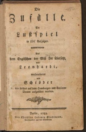 Die Zufälle