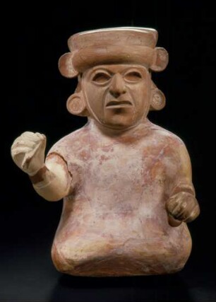 Sitzende anthropomorphe Figur