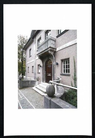Villa Ostermann, Darmstadt: Ansicht Eingangsseite, 2009