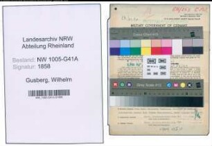 Entnazifizierung Wilhelm Gusberg , geb. 20.09.1893 (Polizist)