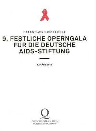 9. Festliche Operngala für die Deutsche Aids-Stiftung