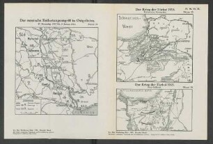 Skizze 15. Der Krieg der Türkei 1915. Kaukasisches Grenzgebiet.