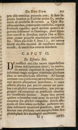 101-142, Caput II.