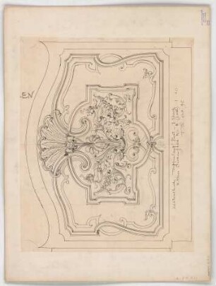 Thiersch, Friedrich von; München; Justizpalast - 1. OG (Deckenabwicklung)